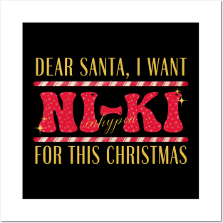 I Want Ni-ki For This Christmas ENHYPEN Posters and Art